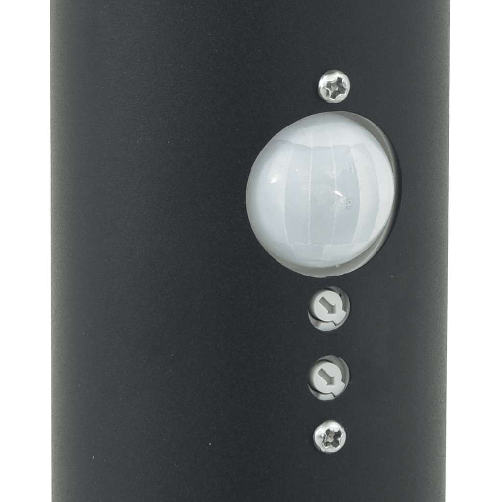 Balizas Luminosas Con Sensor, 3 Unidades, 80 Cm, Color Negro, Ip44