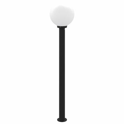 Baliza Luminosa Con Sensor De 120 Cm, Color Negro, Ip44