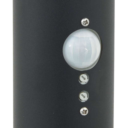 Baliza Luminosa Con Sensor De 120 Cm, Color Negro, Ip44