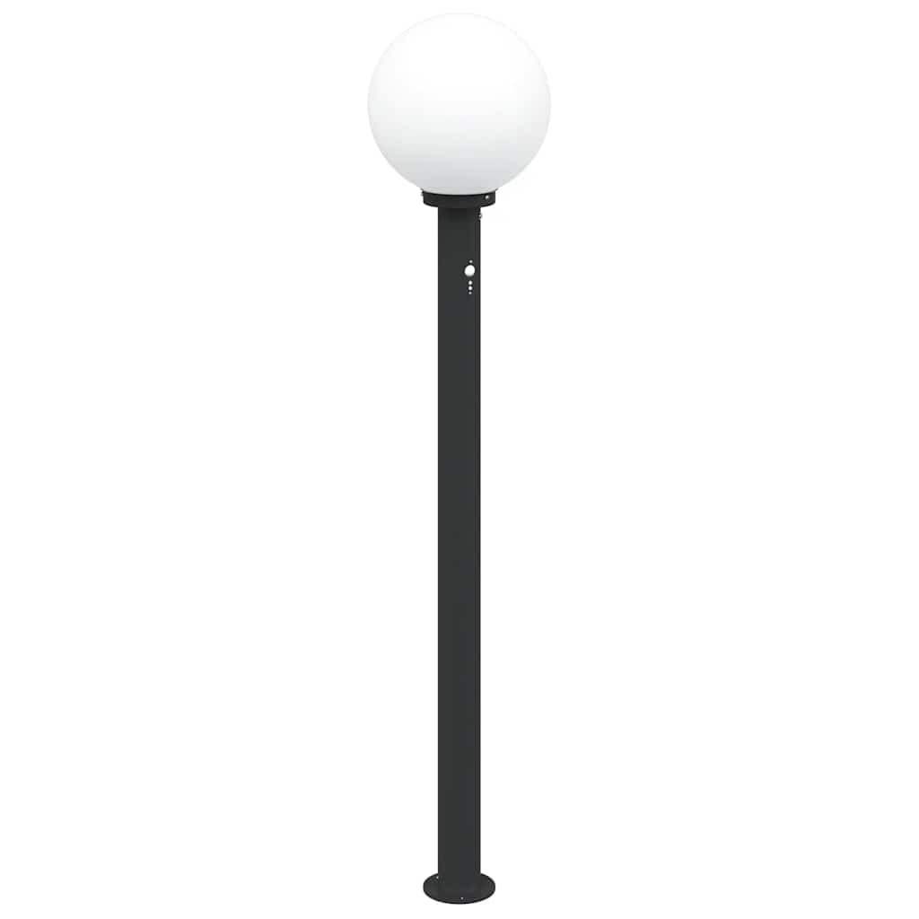 Balizas Luminosas Con Sensor, 3 Unidades, 120 Cm, Color Negro, Ip44