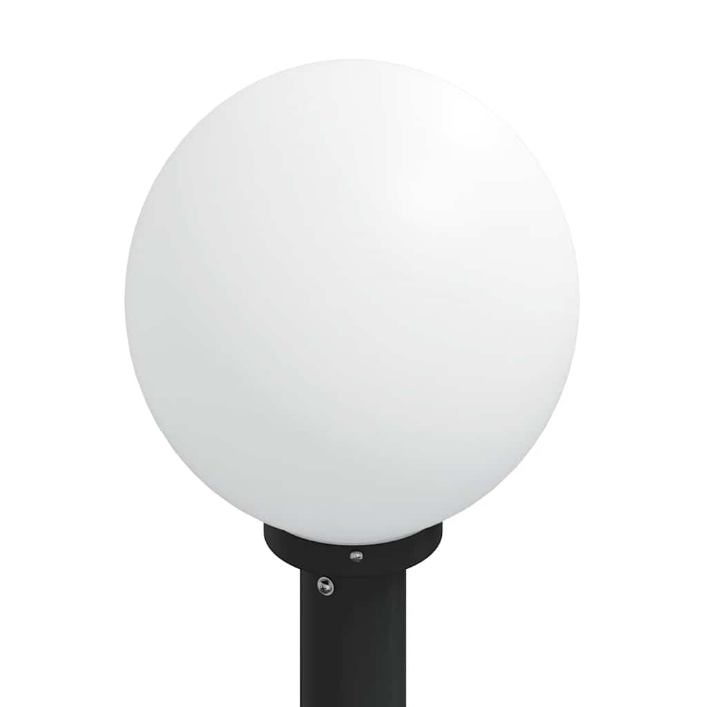 Balizas De Luz Con Toma De Corriente, 3 Unidades, 80 Cm, Color Negro, Ip44