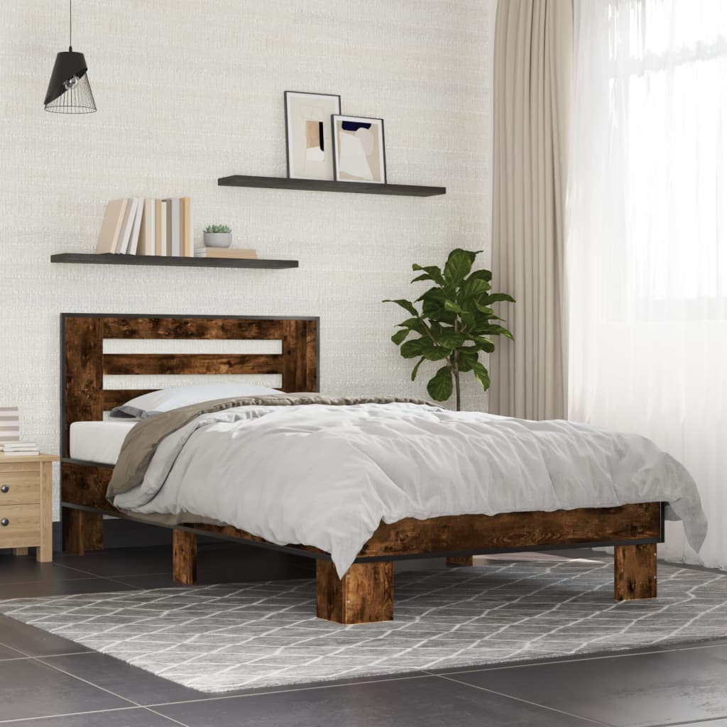 Estructura Cama Madera Ingeniería Metal