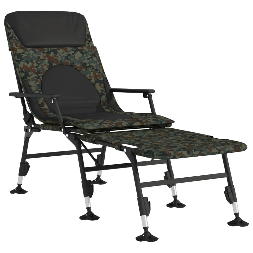 Tumbona De Pesca Patas Para Barro Ajustables Plegable