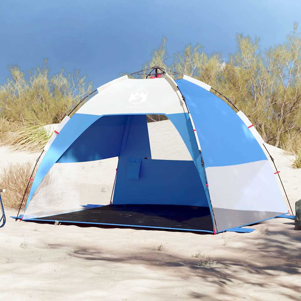 Tienda De Playa 2 Personas Impermeable Apertura Rápida