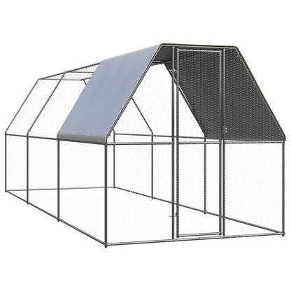 Jaula Gallinero De Exterior De Acero Galvanizado