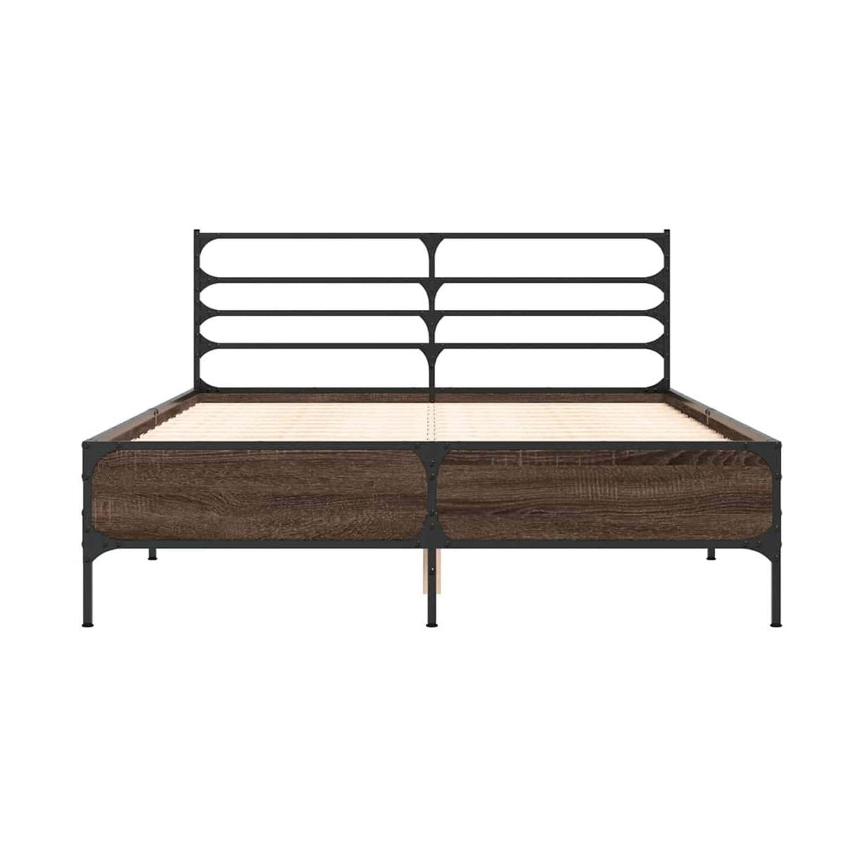 Estructura Cama Madera Ingeniería Metal