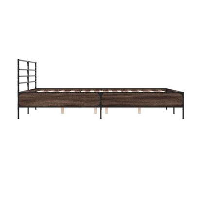 Estructura Cama Madera Ingeniería Metal