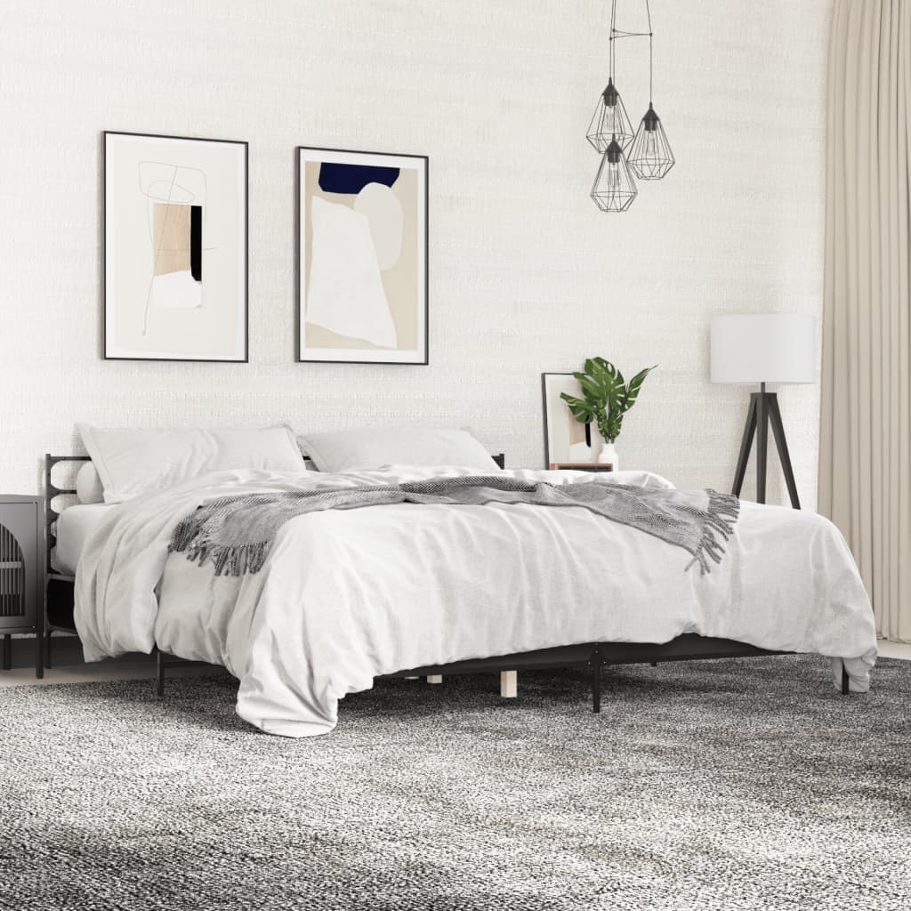Estructura Cama Madera Ingeniería Metal