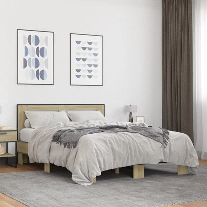 Estructura Cama Madera Ingeniería Metal
