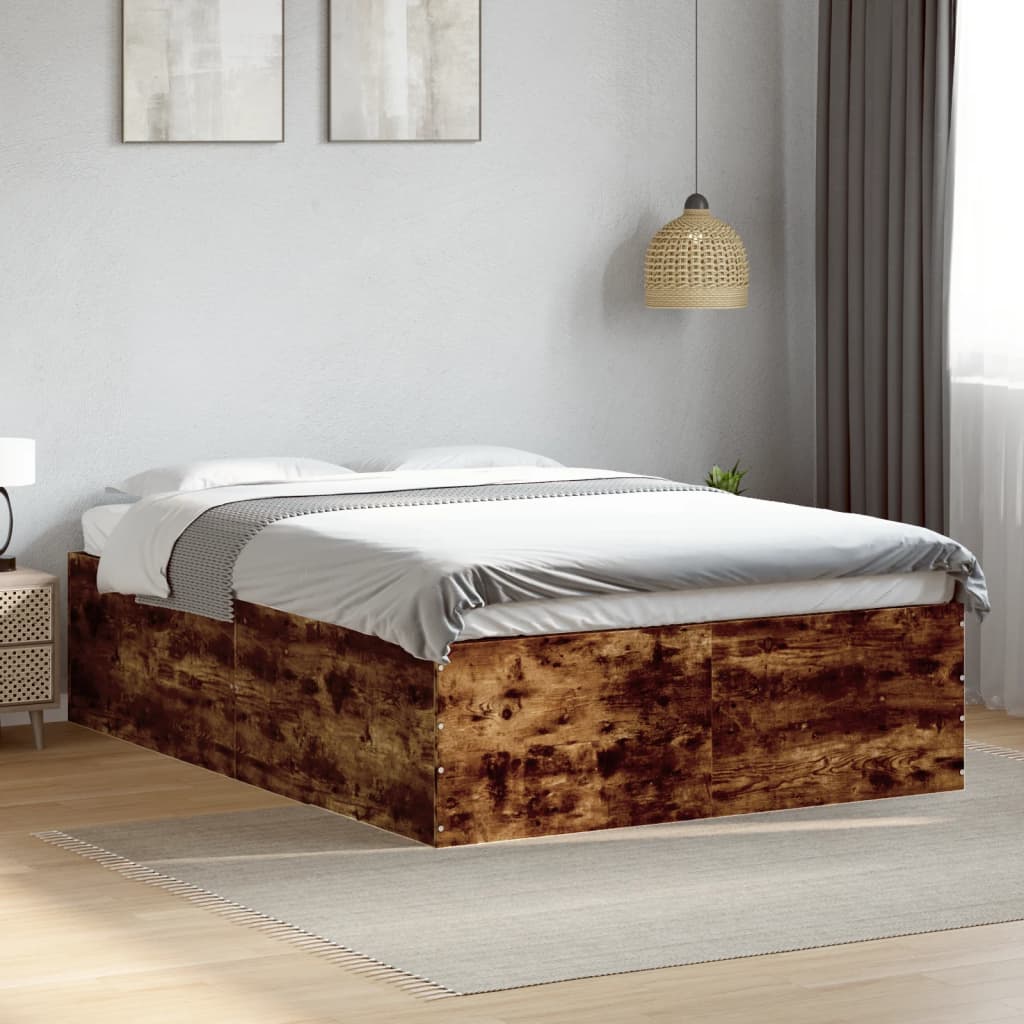 Estructura De Cama Madera De Ingeniería 120X200Cm