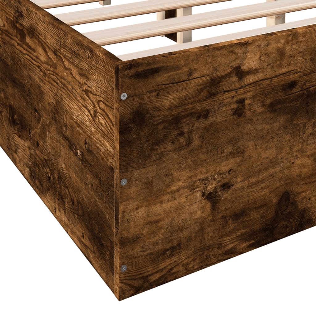 Estructura De Cama Madera De Ingeniería 150X200Cm