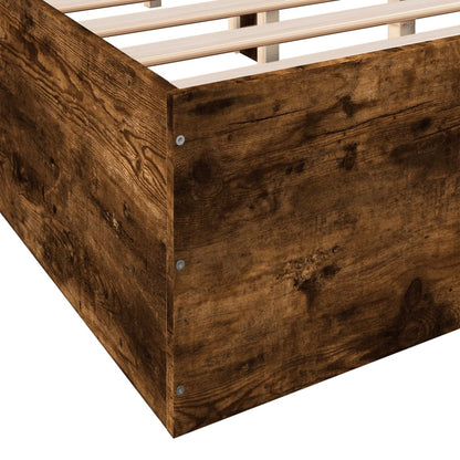 Estructura De Cama Madera De Ingeniería 150X200Cm