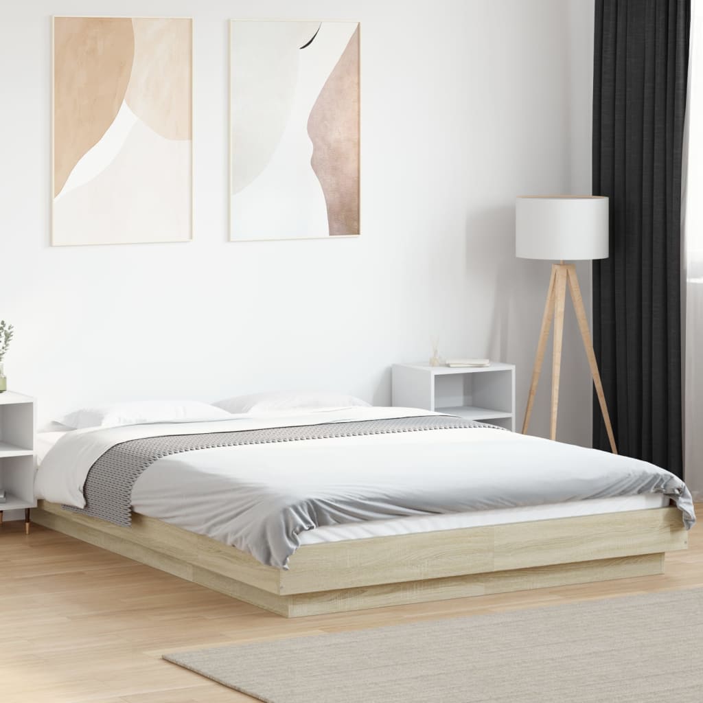 Estructura De Cama Madera De Ingeniería