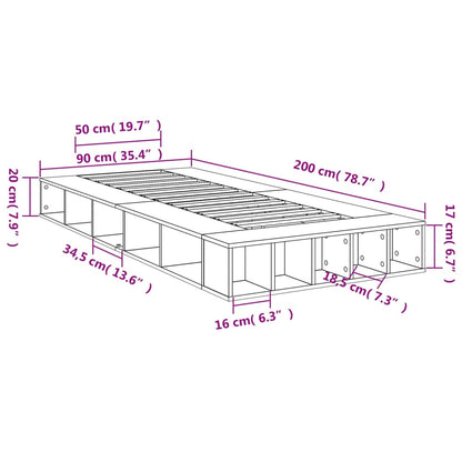 Estructura De Cama Madera De Ingeniería