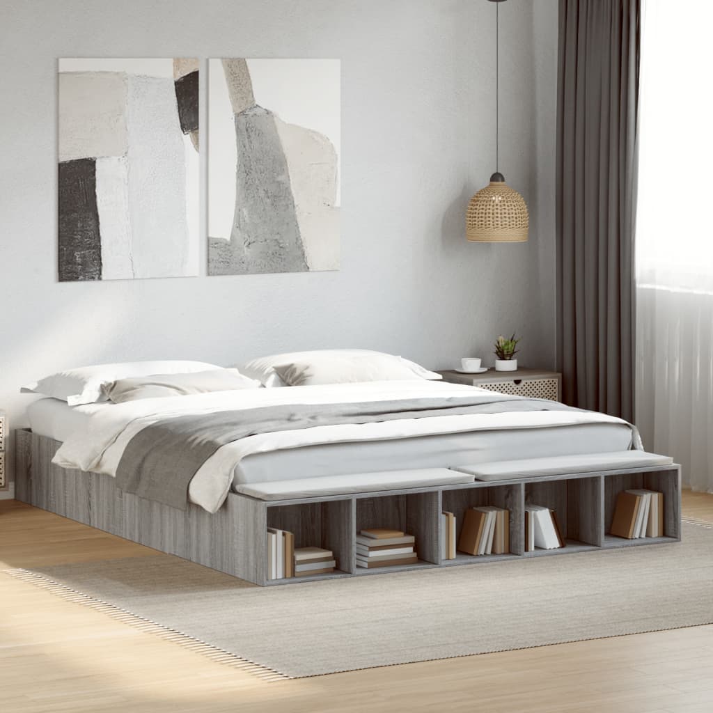 Estructura De Cama Madera De Ingeniería