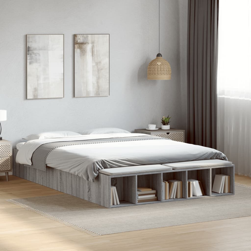 Estructura De Cama Madera De Ingeniería