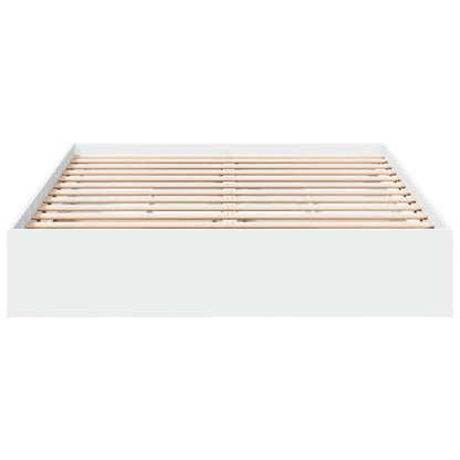 Estructura Cama Con Cajones Madera Ingeniería Blanca
