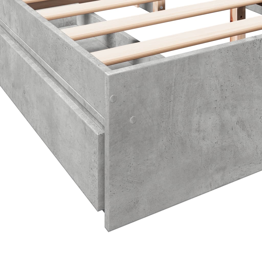 Cama Con Cajones Madera Ingeniería