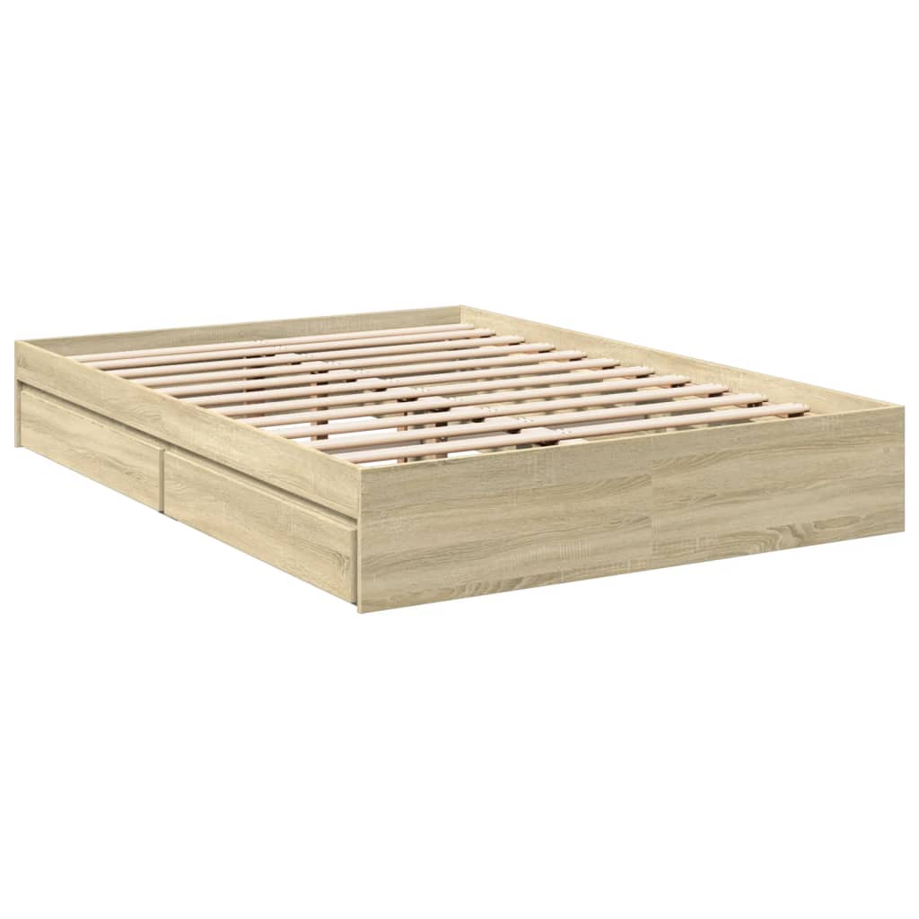 Cama Con Cajones Madera Ingeniería