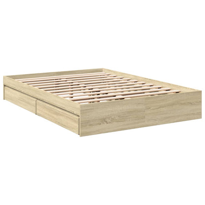 Cama Con Cajones Madera Ingeniería