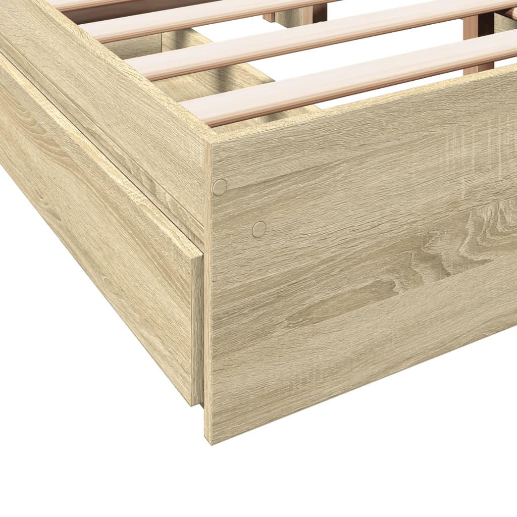 Cama Con Cajones Madera Ingeniería