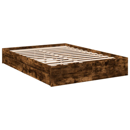 Cama Con Cajones Madera De Ingeniería