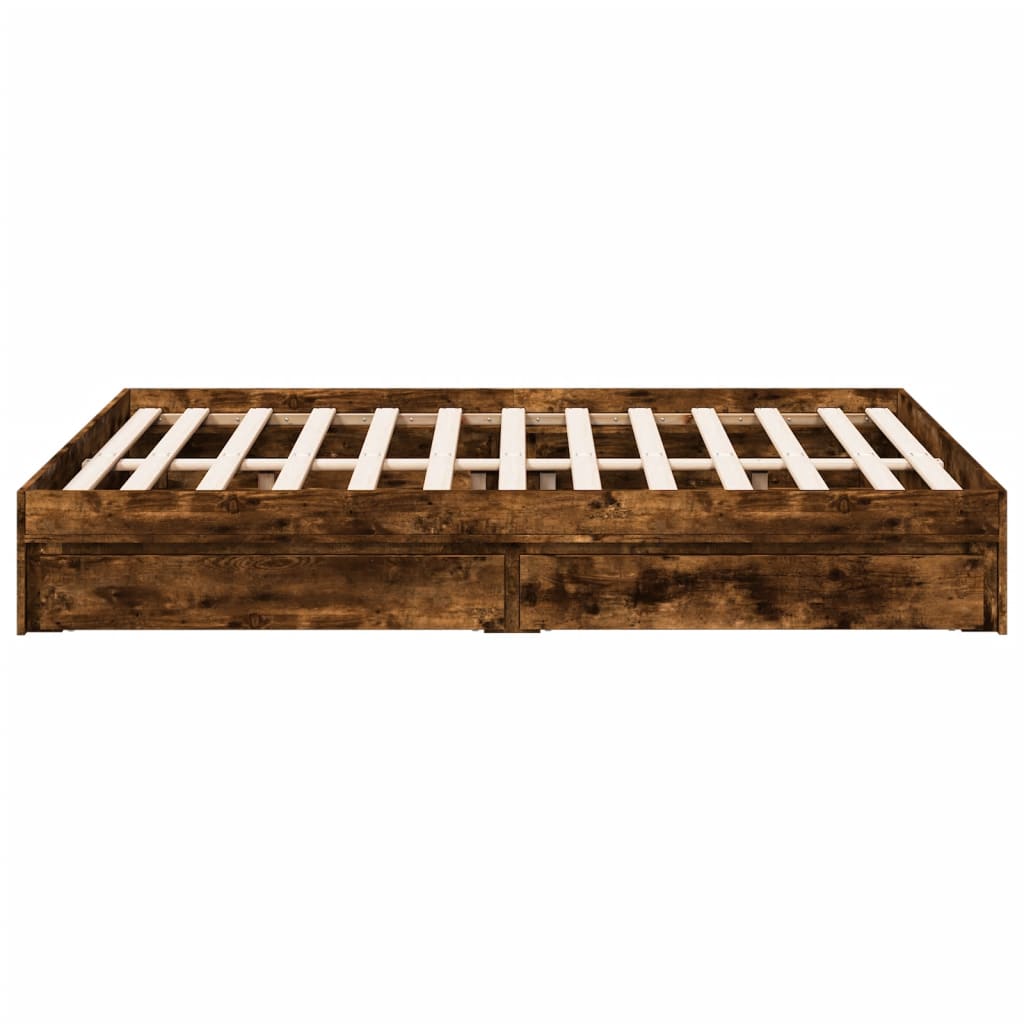 Cama Con Cajones Madera De Ingeniería