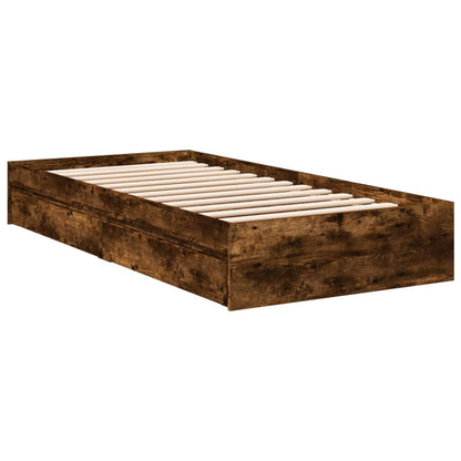Cama Con Cajones Madera De Ingeniería
