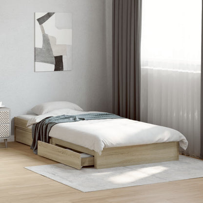 Cama Con Cajones Madera Ingeniería