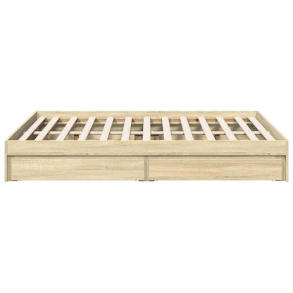 Cama Con Cajones Madera De Ingeniería