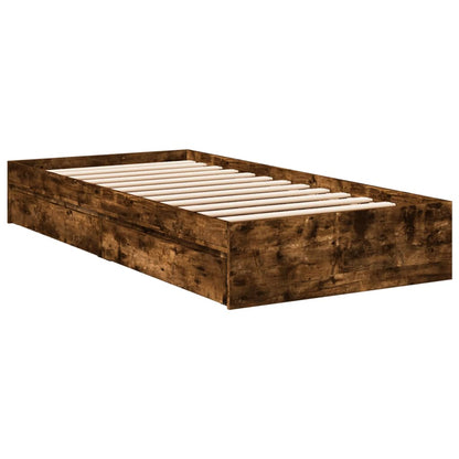 Cama Con Cajones Madera De Ingeniería