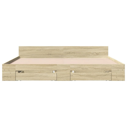 Cama Con Cajones Madera Ingeniería