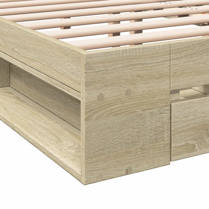Cama Con Cajones Madera Ingeniería