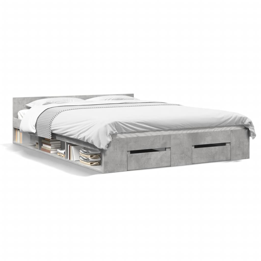 Cama Con Cajones Madera Ingeniería