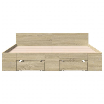 Cama Con Cajones Madera Ingeniería