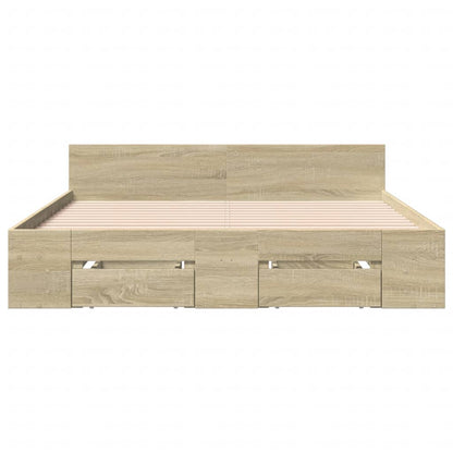 Cama Con Cajones Madera Ingeniería