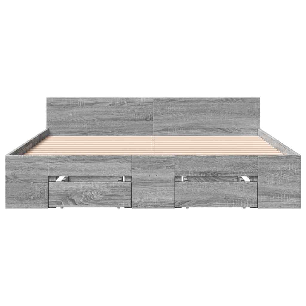 Cama Con Cajones Madera Ingeniería