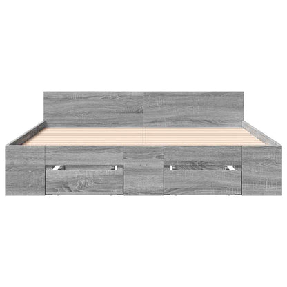 Cama Con Cajones Madera Ingeniería