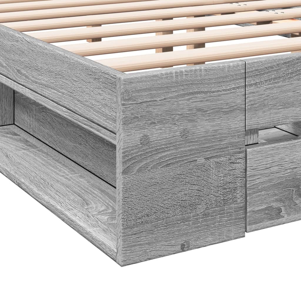 Cama Con Cajones Madera Ingeniería
