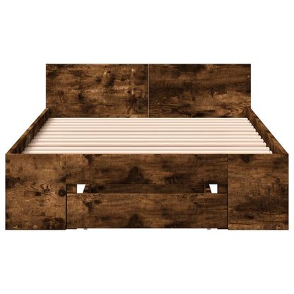 Cama Con Cajón Madera De Ingeniería