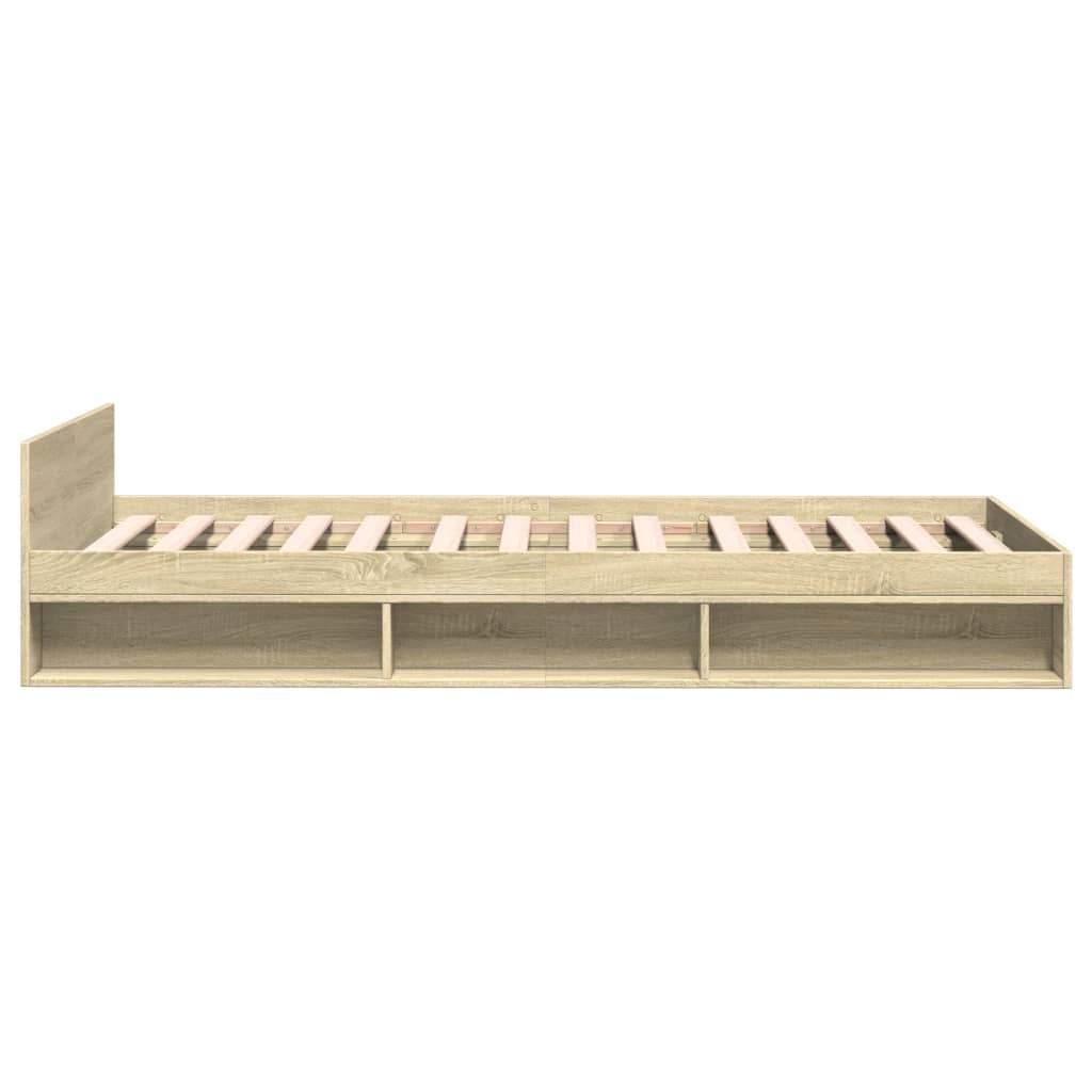 Cama Con Cajón Madera De Ingeniería