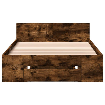 Cama Con Cajón Madera De Ingeniería
