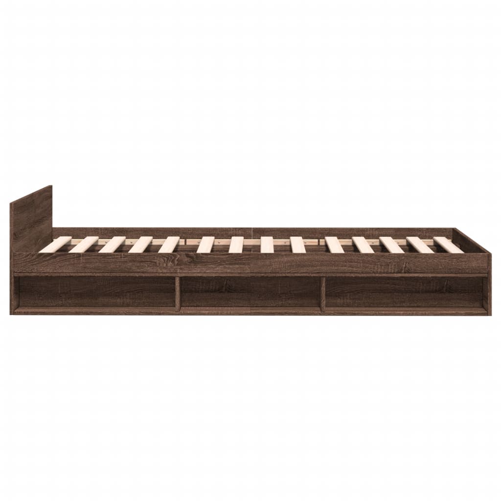 Cama Con Cajón Madera De Ingeniería