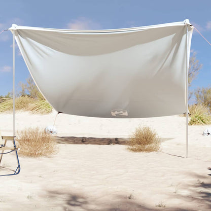 Toldo De Playa Con Anclas De Arena
