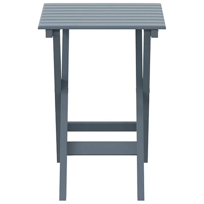 Mesa Auxiliar Plegable Madera Maciza De Álamo