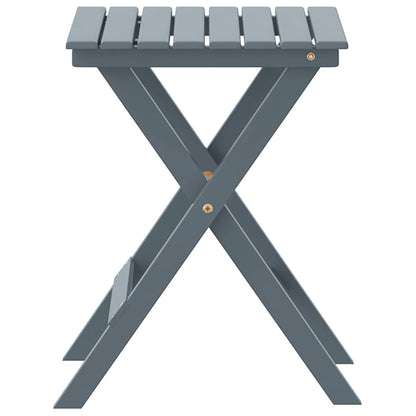 Mesa Auxiliar Plegable Madera Maciza De Álamo