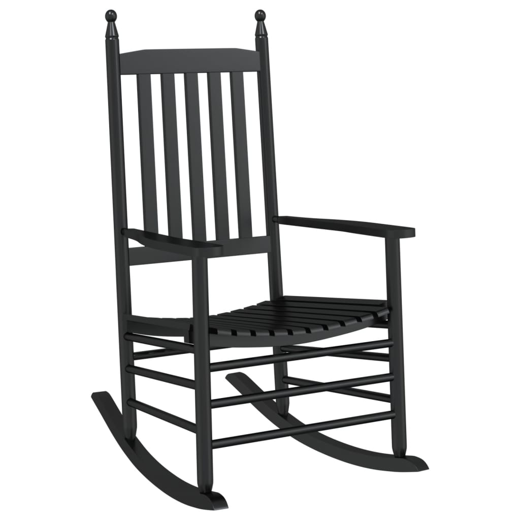 Mecedoras Con Asiento Curvo 2 Uds Madera Álamo Maciza