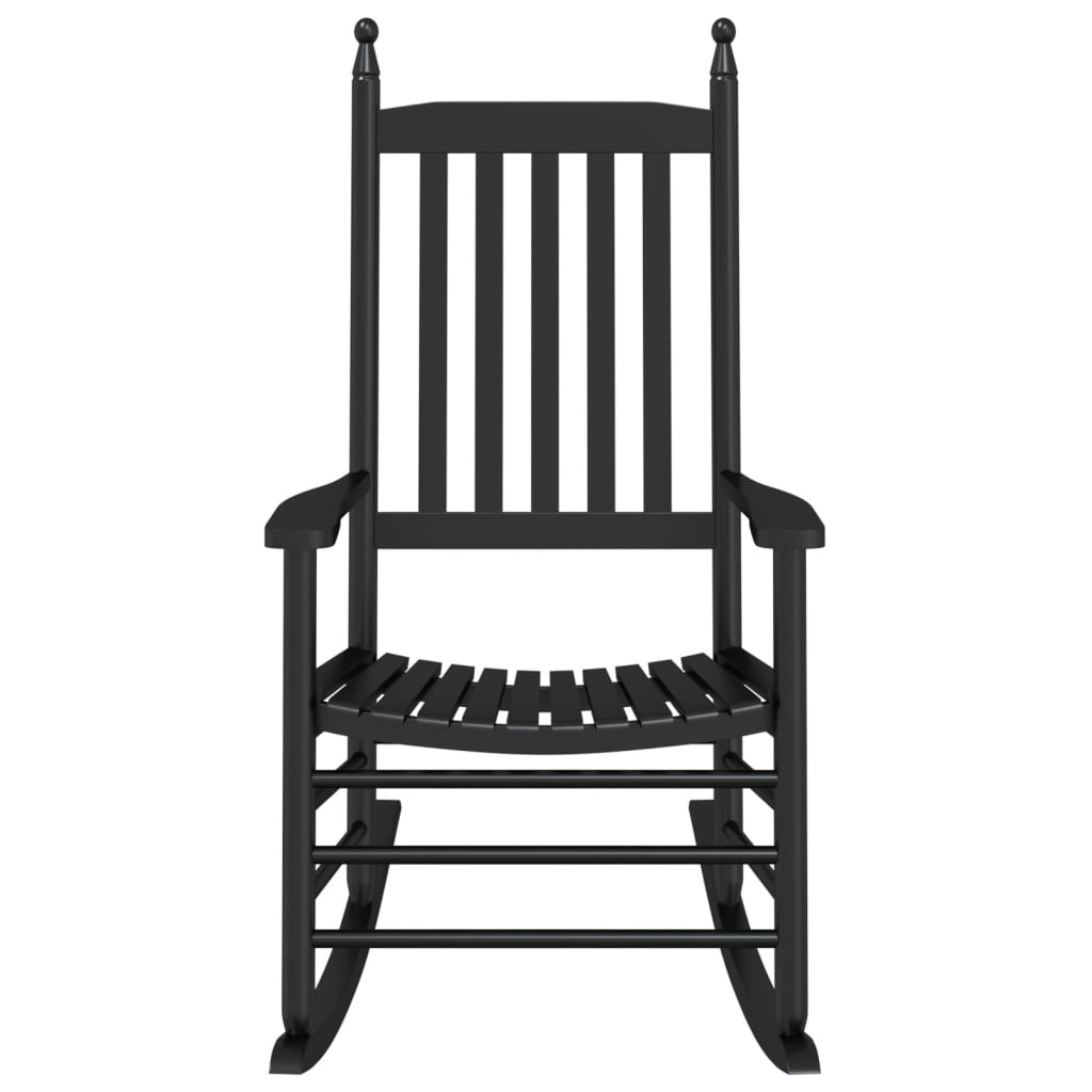 Mecedoras Con Asiento Curvo 2 Uds Madera Álamo Maciza
