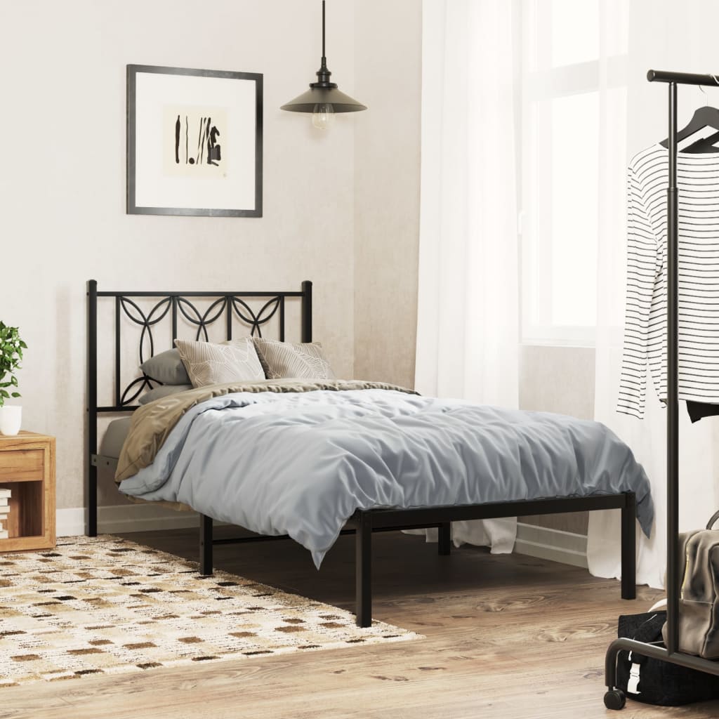 Estructura Cama Sin Colchón Con Estribo Metal