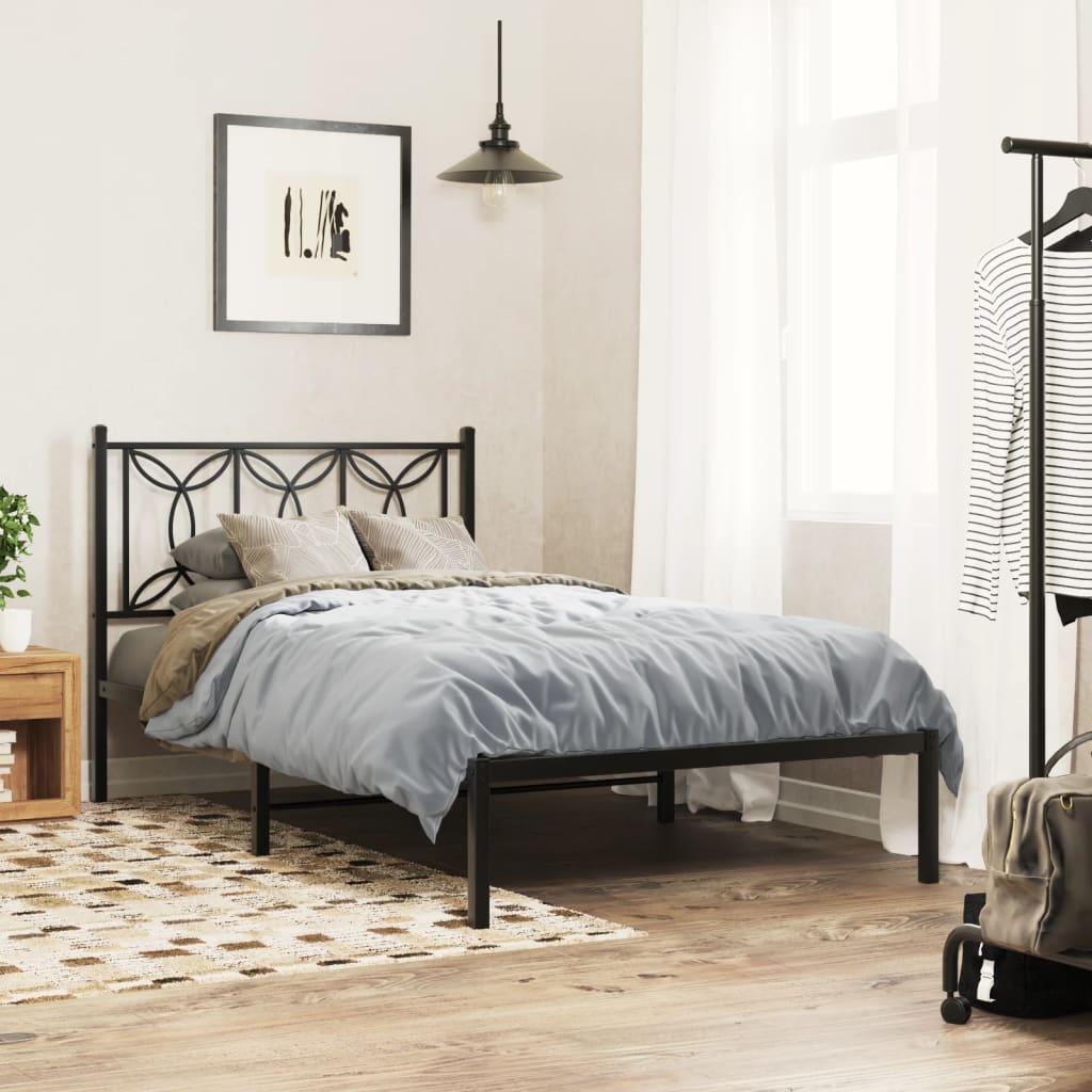 Estructura Cama Sin Colchón Con Estribo Metal